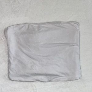 Hollister white tube top